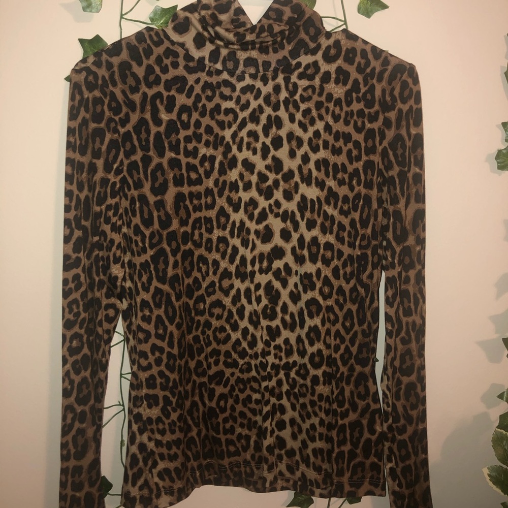 h&m fitted long sleeve shirt